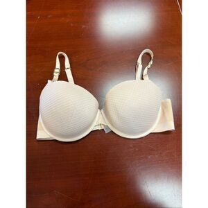 Stella McCartney Basic Mesh Nude Balconette Bra Style S72-108 sz 36DD EUC